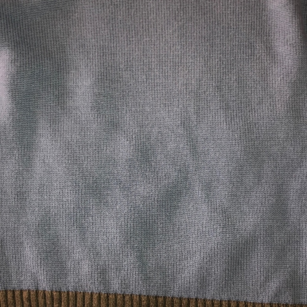 Gymboree Dinosaur Sweater sz 5/6 Boys Blue/Green - Picture 5 of 6